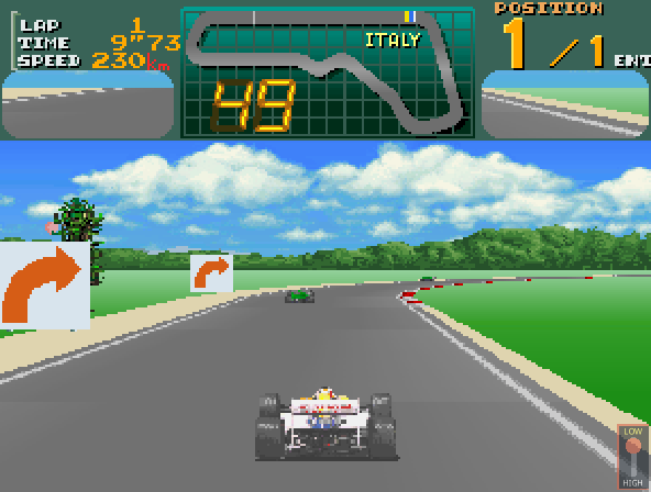 Final Lap 2 Screenshot 1